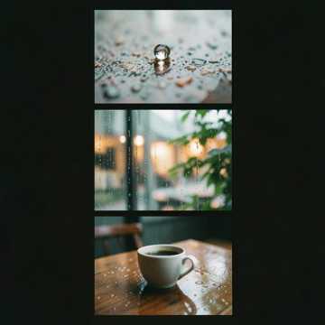 Rainy Café Jazz jazz, café, smooth, piano trio